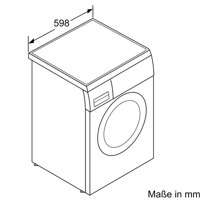 Waschmaschine, unterbaufähig - Frontlader 9 kg 1400 U/min. CWF14T00U CWF14T00U-17