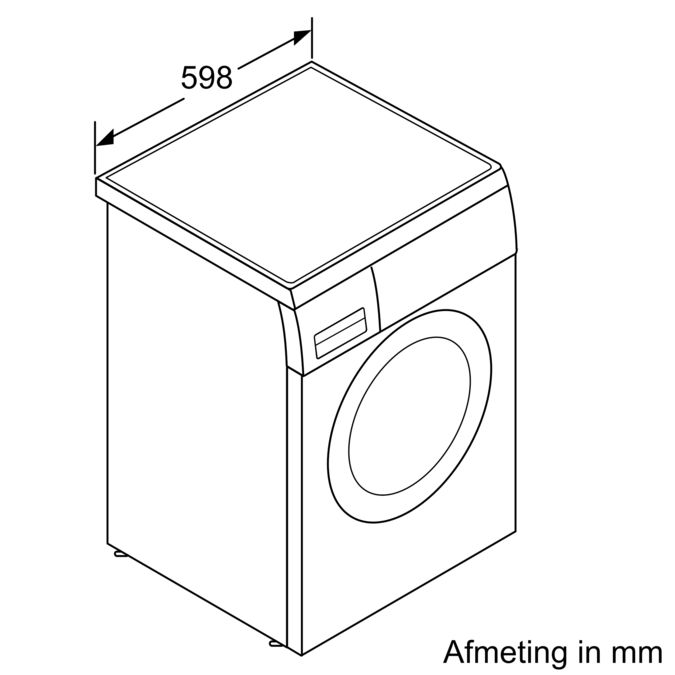 iQ500 Wasmachine, voorlader 7 kg 1400 rpm WM14Q363NL WM14Q363NL-7