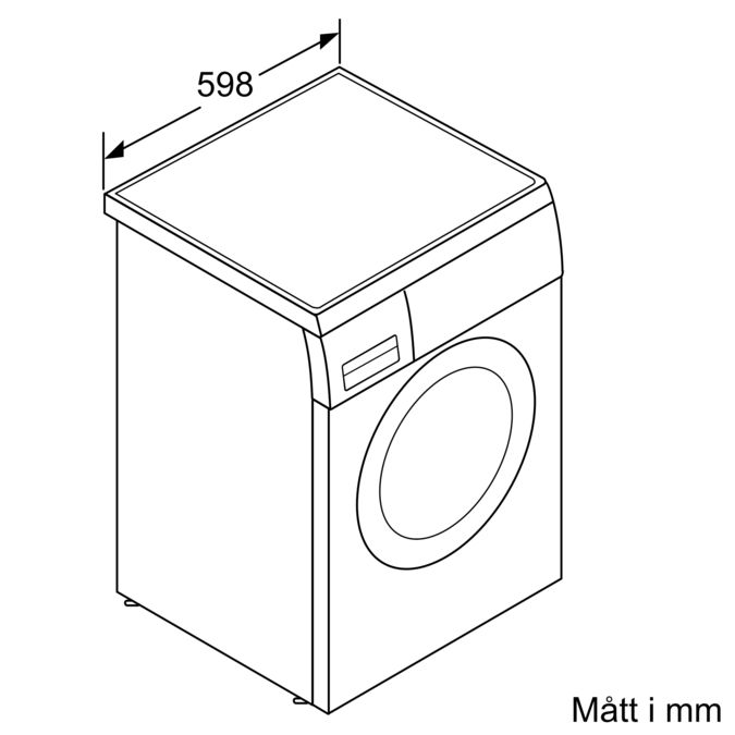 iQ500 Tvättmaskin, frontmatad 7 kg 1400 rpm WM14P467DN WM14P467DN-8