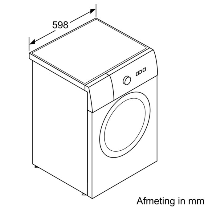 iQ500 washing machine, front loader 8 kg 1400 rpm WM14T472NL WM14T472NL-4