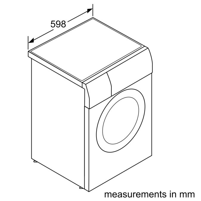 iQ500 Washer dryer 7/4 kg 1500 rpm WD15G422GB WD15G422GB-6