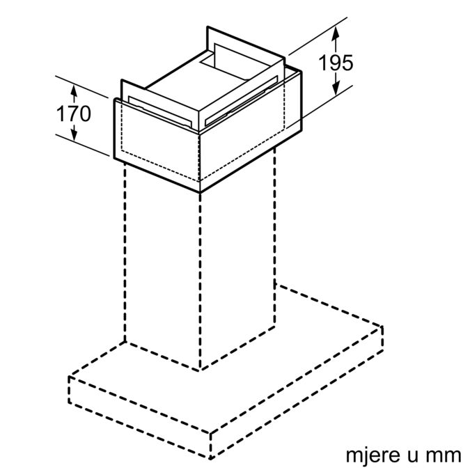 Dodatni pribor za nape Z5270X0 Z5270X0-5