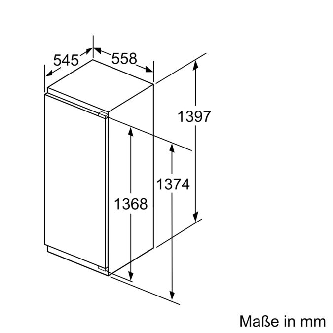 Einbau-Kühlschrank mit Gefrierfach 140 x 56 cm CK852AF30 CK852AF30-5