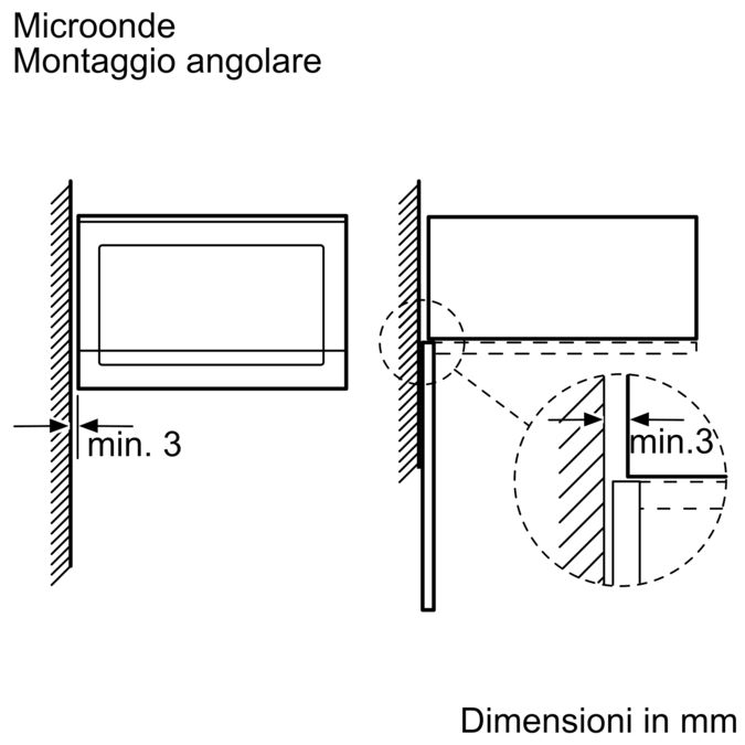 Microonde da incasso Acciaio inox H12GE60N0 H12GE60N0-6