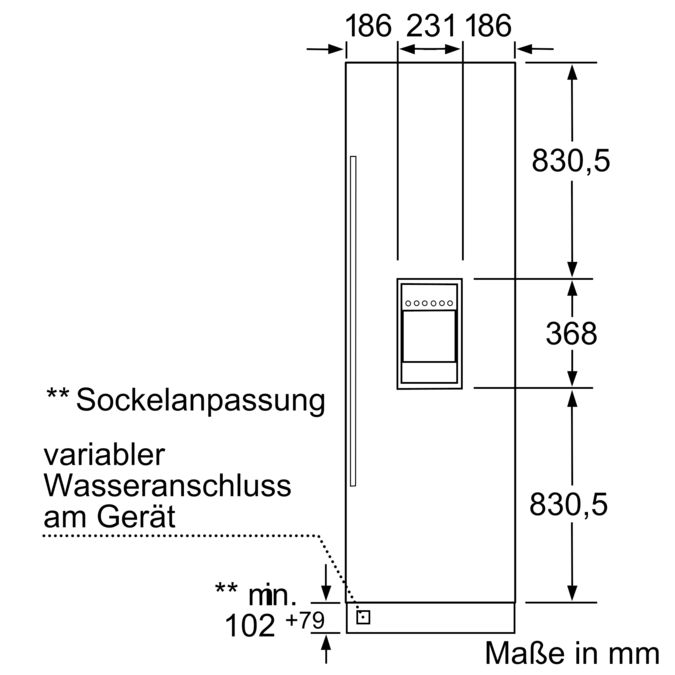 iQ700 Einbau-Gefrierschrank 212.5 x 60.3 cm FI24DP02 FI24DP02-3