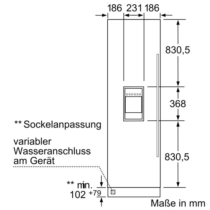 iQ700 Einbau-Gefrierschrank 212.5 x 60.3 cm FI24DP32 FI24DP32-6