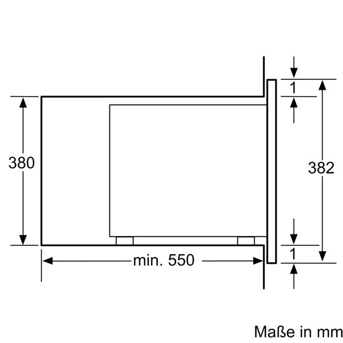 Einbau-Mikrowelle Edelstahl H12WE60N0 H12WE60N0-5