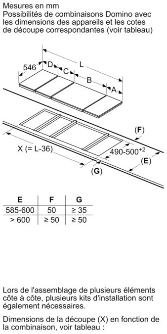 N 30 Domino Grill 30 cm N63TK00N0 N63TK00N0-6