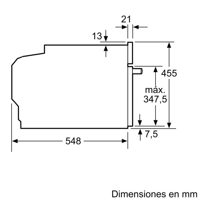 N 70 Horno compacto con microondas 60 x 45 cm Acero inoxidable C17MR02N0 C17MR02N0-10