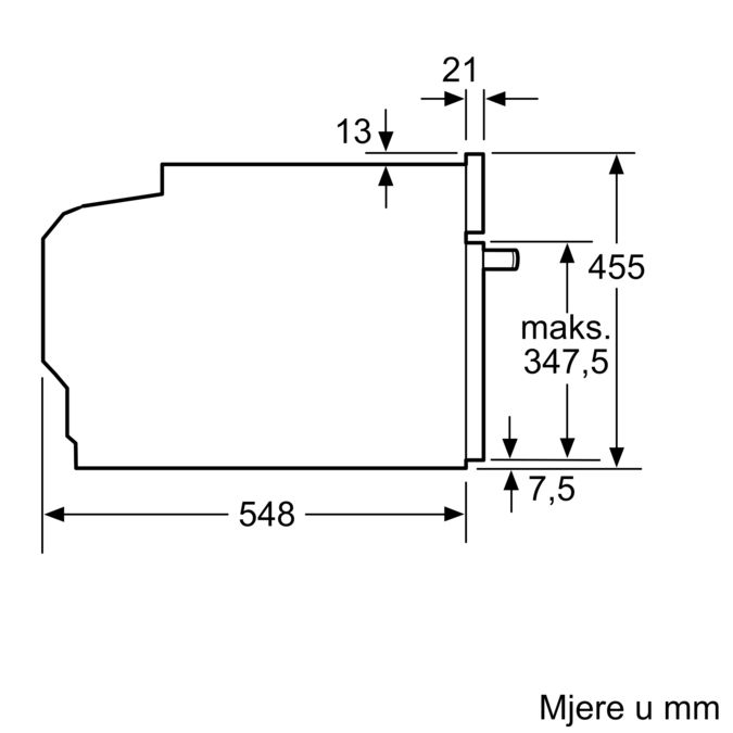 N 90 Kompaktna pećnica s funkcijom mikrovalova 60 x 45 cm Nehrđajući čelik C17MS22N0 C17MS22N0-9