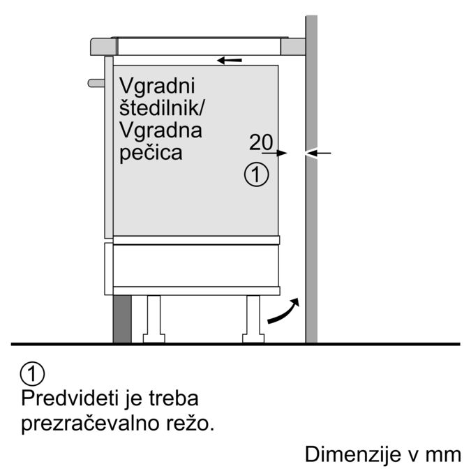 N 70 Indukcijska kuhalna plošča 60 cm Black, površinska montaža z okvirjem T46BD60N0 T46BD60N0-8