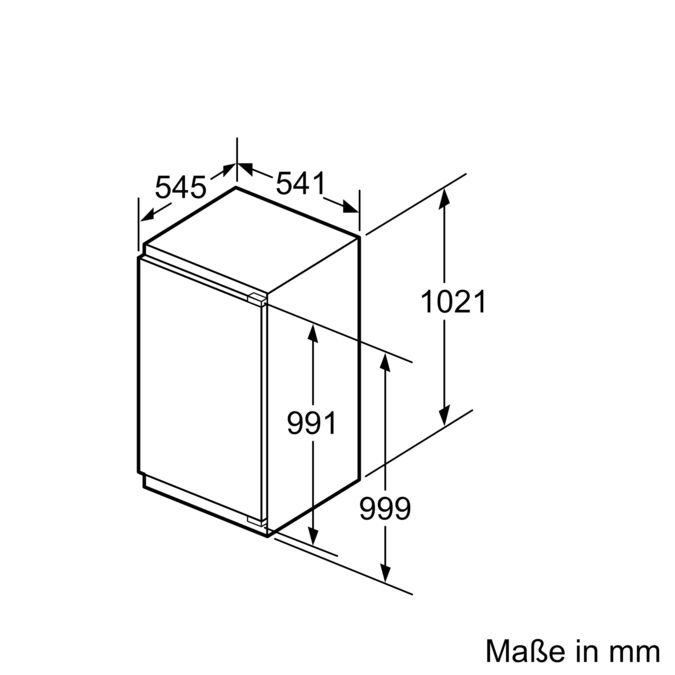 N 50 Einbau-Kühlschrank mit Gefrierfach 102.5 x 56 cm KI2322F30 KI2322F30-7