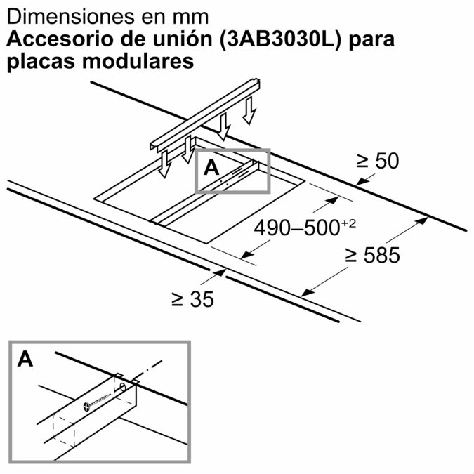 Placa modular inducción Balay 2 zonas de cocción - 3EB930LQ · Balay · El  Corte Inglés