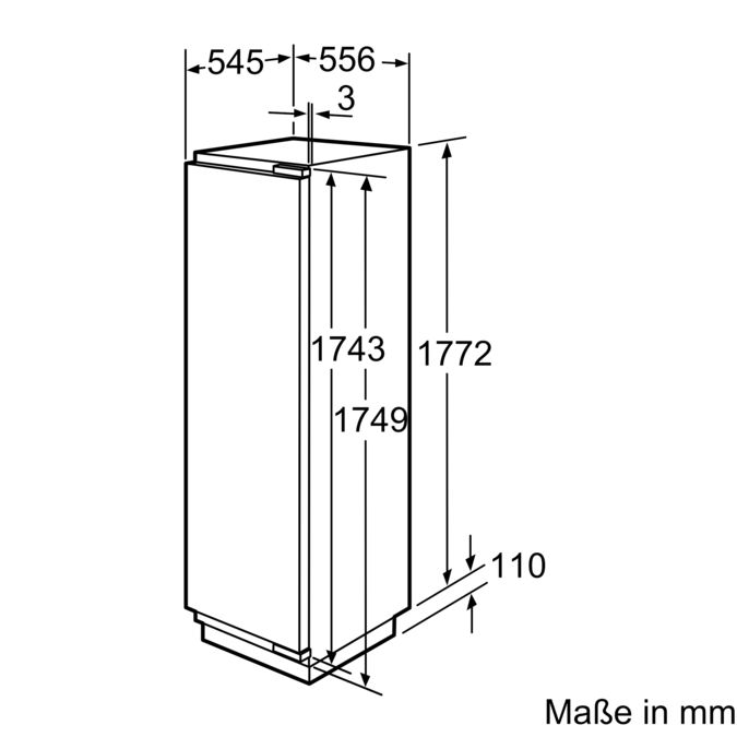 iQ700 Einbau-Kühlschrank mit Gefrierfach 177.5 x 56 cm KI40FP60 KI40FP60-13