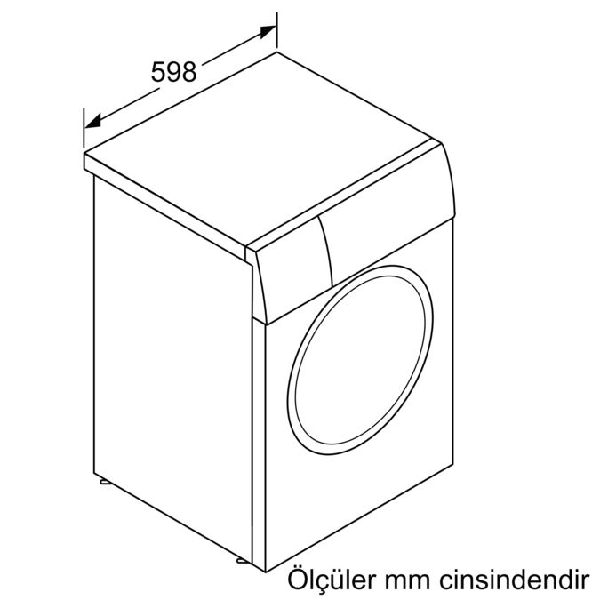 Çamaşır Makinesi 8 kg 1000 dev./dak., Gümüş CMJ1018STR CMJ1018STR-7
