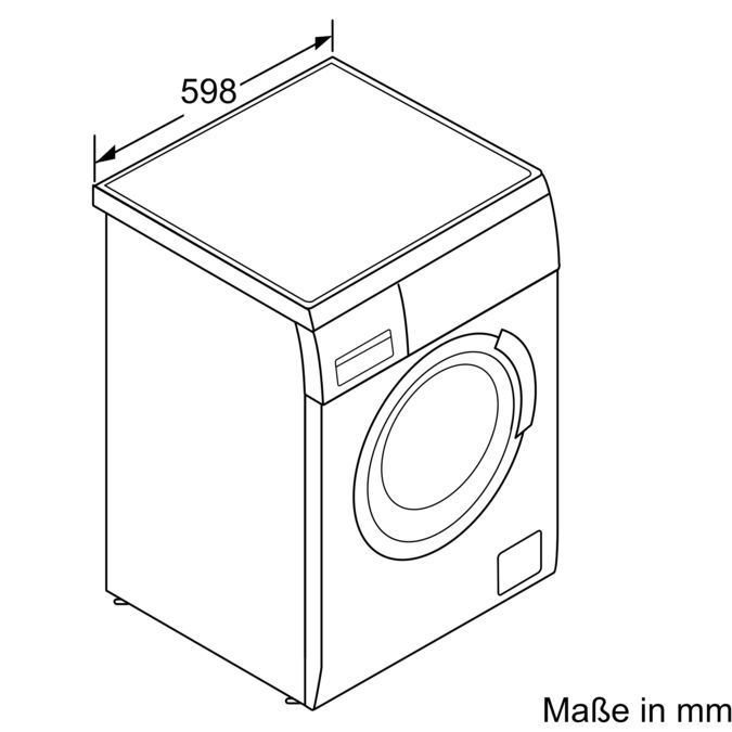 Waschmaschine, Frontloader 7 kg 1400 U/min. WM14Q490 WM14Q490-2