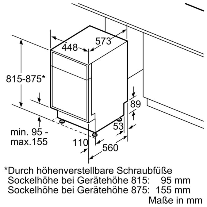 iQ500 Unterbau-Geschirrspüler 45 cm Edelstahl SR46T557EU SR46T557EU-9