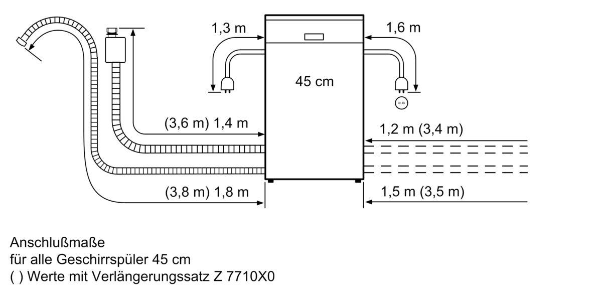 Slimline Geschirrspüler 45 cm Integrierbar - Edelstahl S48E50N0EU S48E50N0EU-7