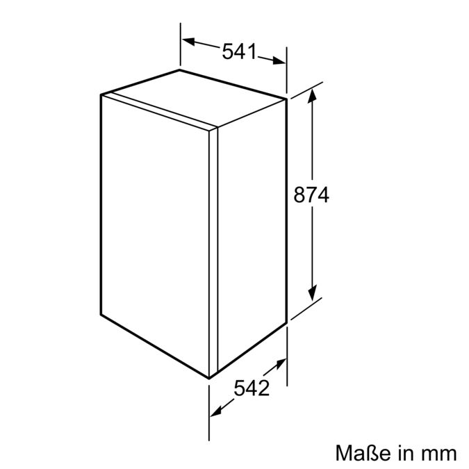 Einbau-Kühlschrank mit Gefrierfach 88 x 56 cm CK64244 CK64244-3