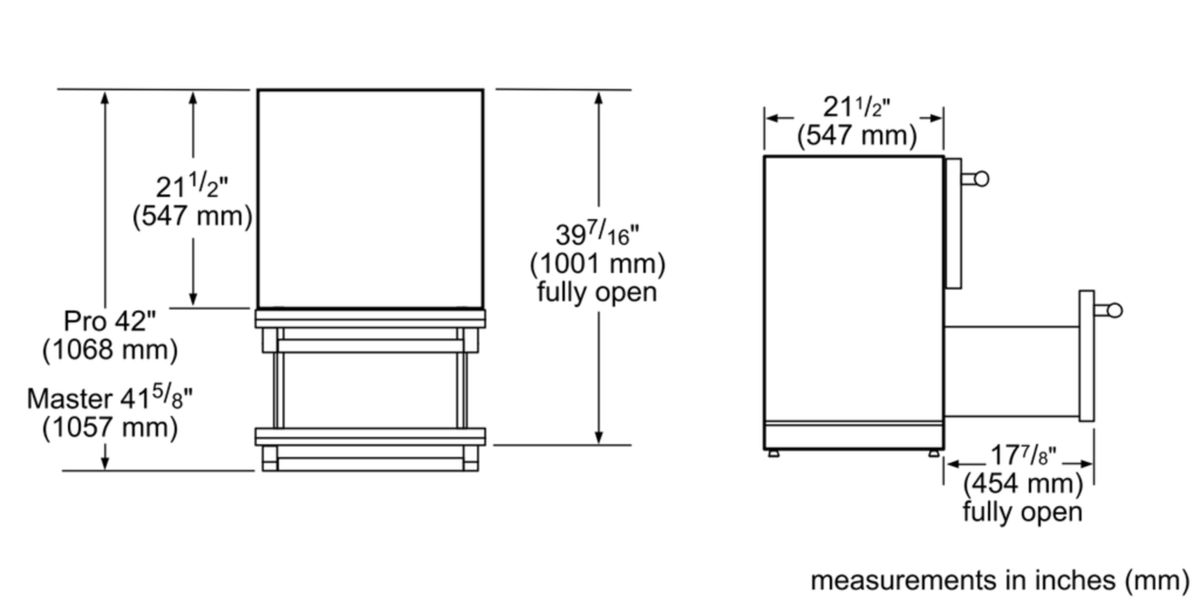 Freedom® Drawer Refrigerator 24'' Professional Stainless steel T24UR900DP T24UR900DP-9