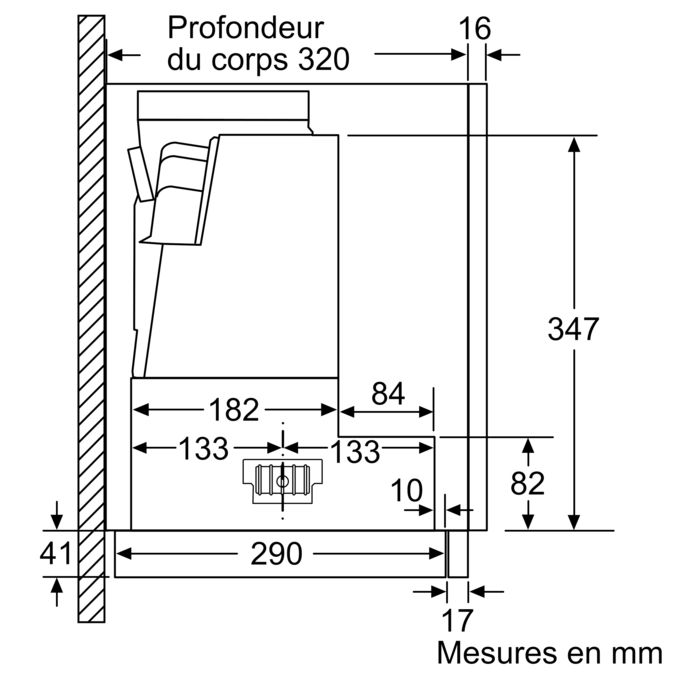 N 70 Hotte télescopique 60 cm D46MP54X0 D46MP54X0-10