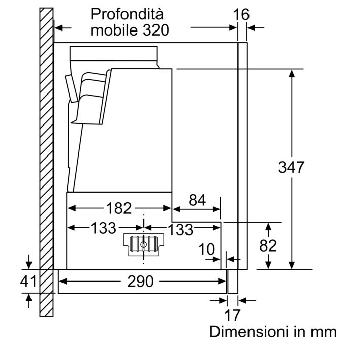 N 70 Cappa aspirante telescopica 60 cm D46MP54X0 D46MP54X0-6