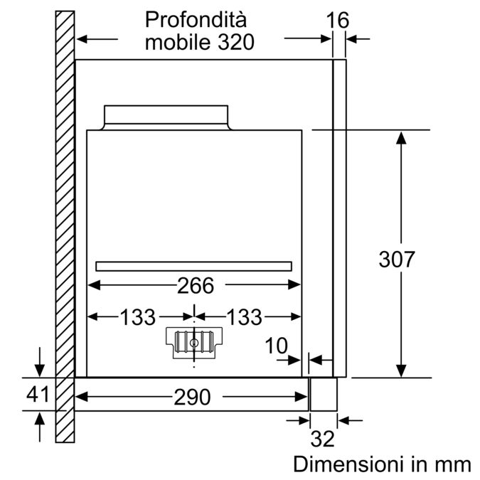 N 90 Cappa aspirante telescopica 90 cm acciaio inox D49PU65X3 D49PU65X3-9