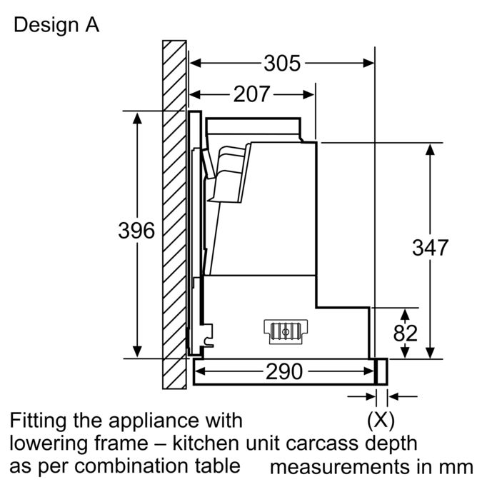 Lowering frame LZ49600 LZ49600-10