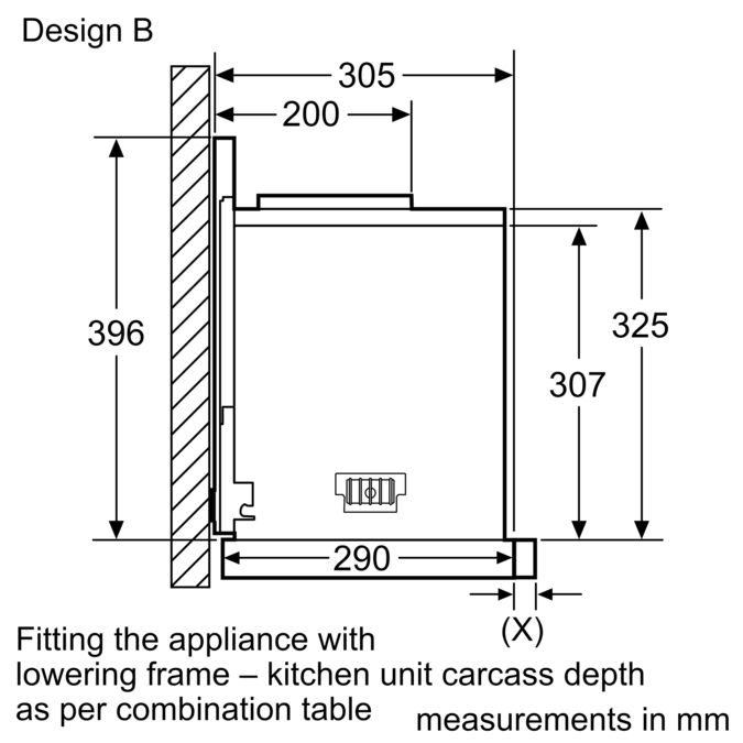 Lowering frame LZ49600 LZ49600-5