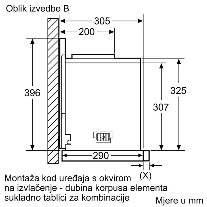 Dodatni pribor za nape Z54TL90X0 Z54TL90X0-5