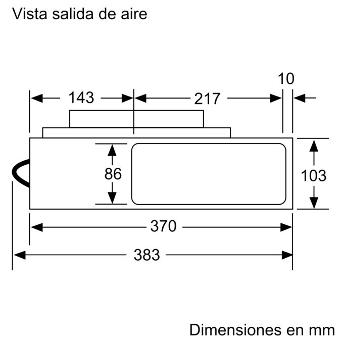 N 90 Extractor de encimera telescópico Cristal negro I91VT44N0 I91VT44N0-21
