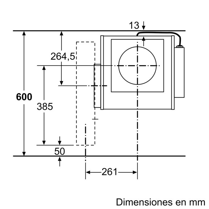 N 90 Extractor de encimera telescópico Cristal negro I91VT44N0 I91VT44N0-6