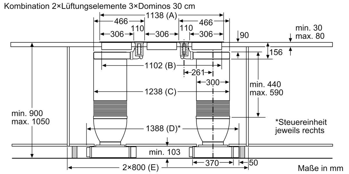 Dunstabzug-Set mit Kochfeld IVT5342MC IVT5342MC-19