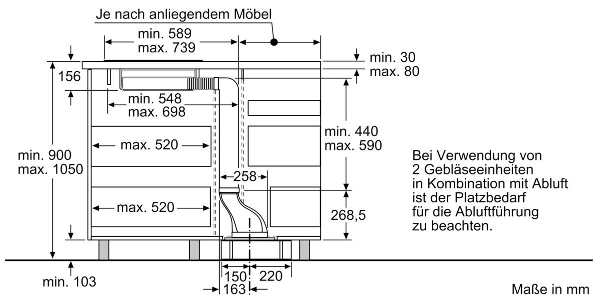 Dunstabzug-Set mit Kochfeld IVT6861MC IVT6861MC-26