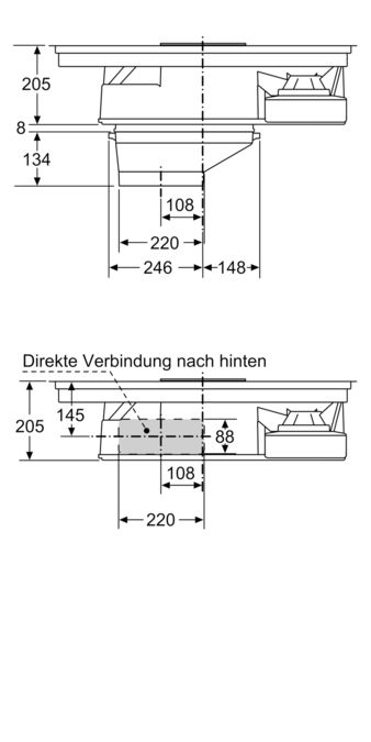 iQ700 Kochfeld mit Dunstabzug (Induktion) 80 cm EX845LX34E EX845LX34E-9