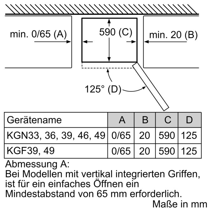 N 70 Freistehende Kühl-Gefrier-Kombination mit Gefrierbereich unten, Glastür 203 x 60 cm Schwarz KG7393B40 KG7393B40-10