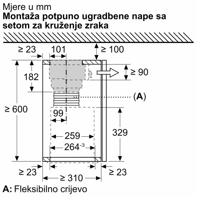 Dodatni pribor za nape Z54TR60X3 Z54TR60X3-10