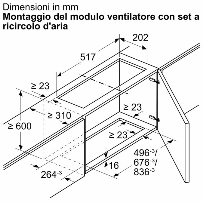 Accessori per cappe aspiranti Z54TR60X3 Z54TR60X3-9