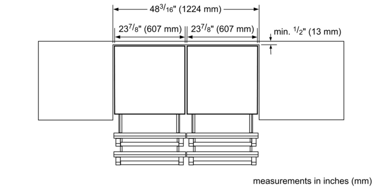 Freedom® Drawer Refrigerator 24'' Professional Stainless steel T24UR900DP T24UR900DP-6