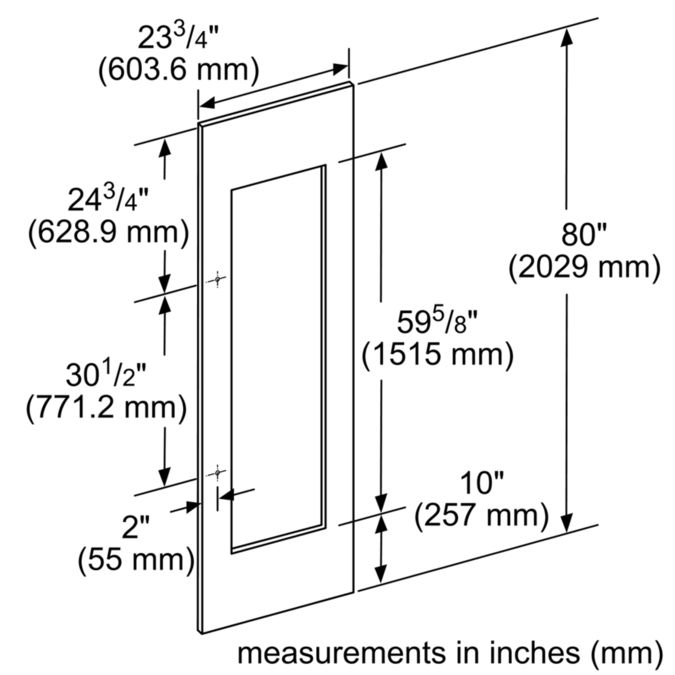 Tfl24iw800 Door Panel Kit 