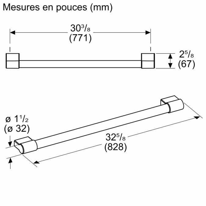 Poignée PR36HNDL20 PR36HNDL20-2