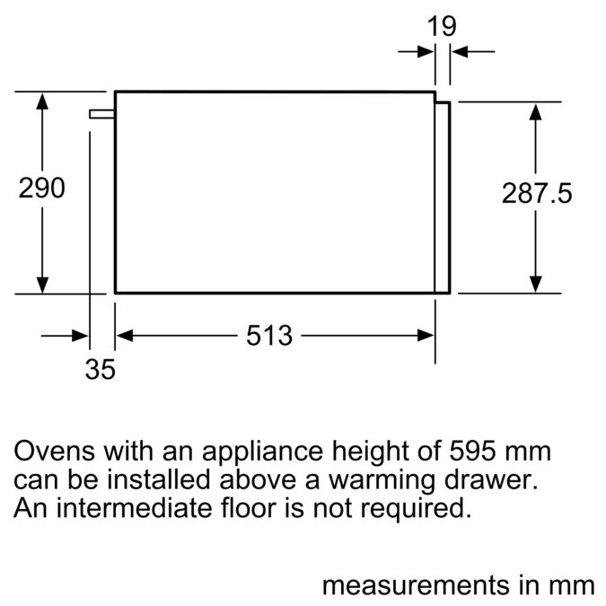 iQ700 Built-in warming drawer 60 x 29 cm Stainless steel BI630DNS1A BI630DNS1A-5