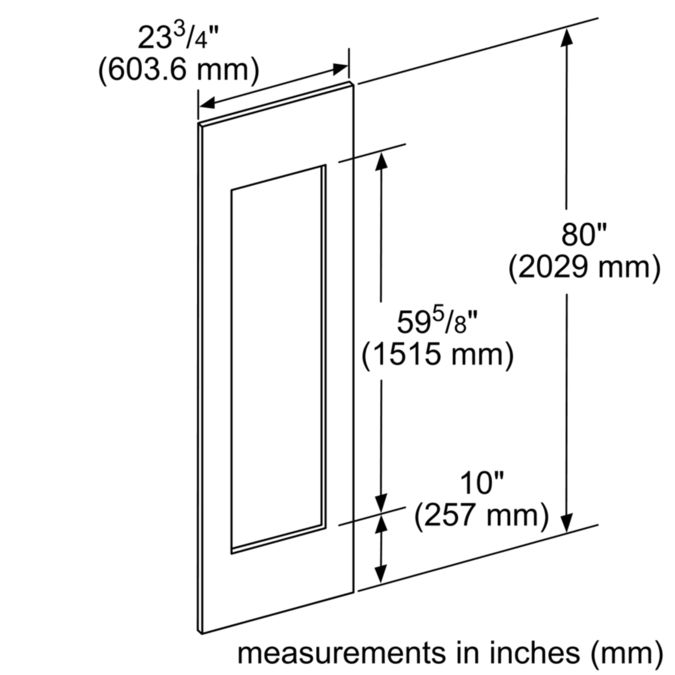 TFL24IW905 Door Panel Kit | THERMADOR US