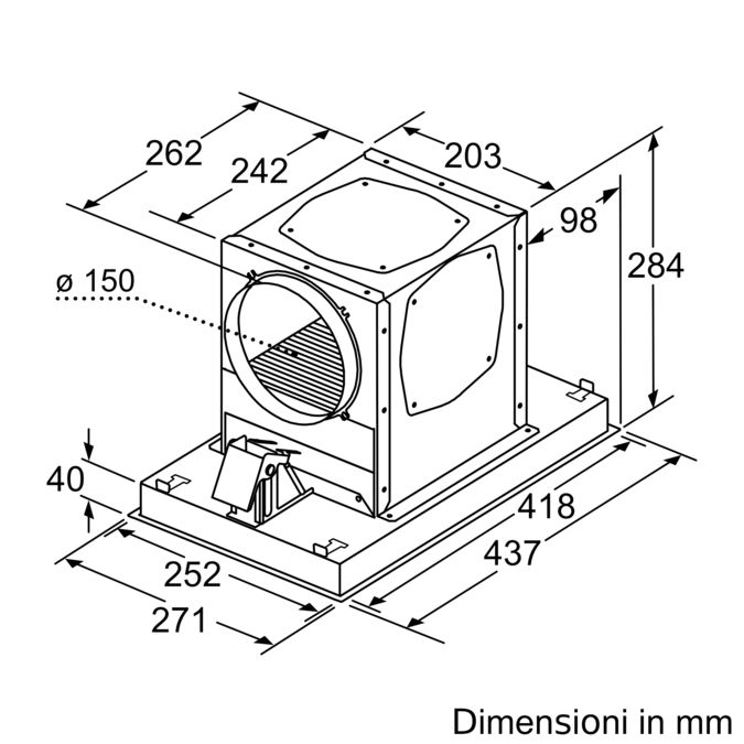 Accessori per cappe aspiranti Z52JCC0N0 Z52JCC0N0-4