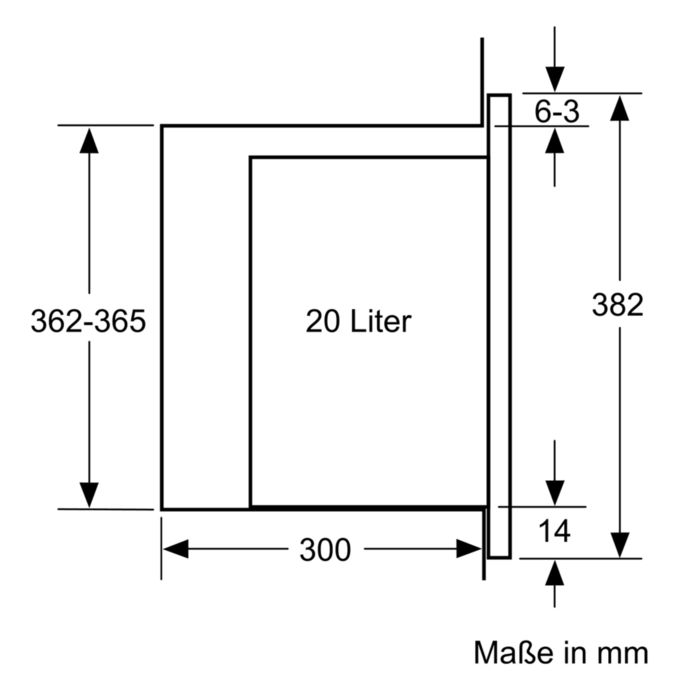 Einbau-Mikrowelle Schwarz JG4119260 JG4119260-4