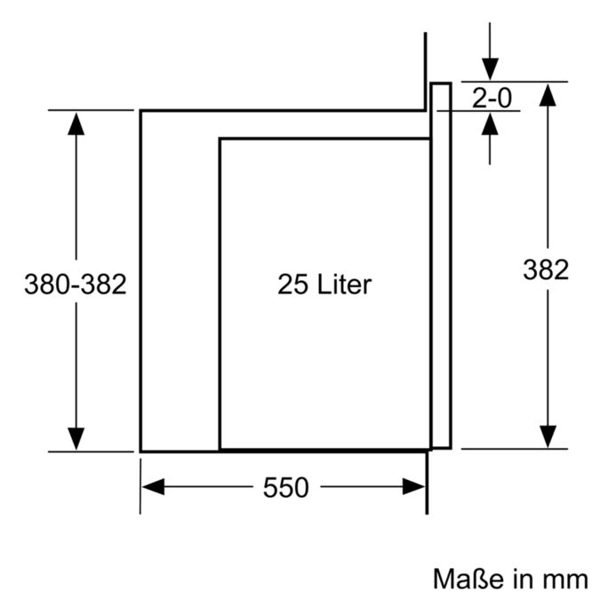 Einbau-Mikrowelle 59 x 38 cm Schwarz JP4119560 JP4119560-4