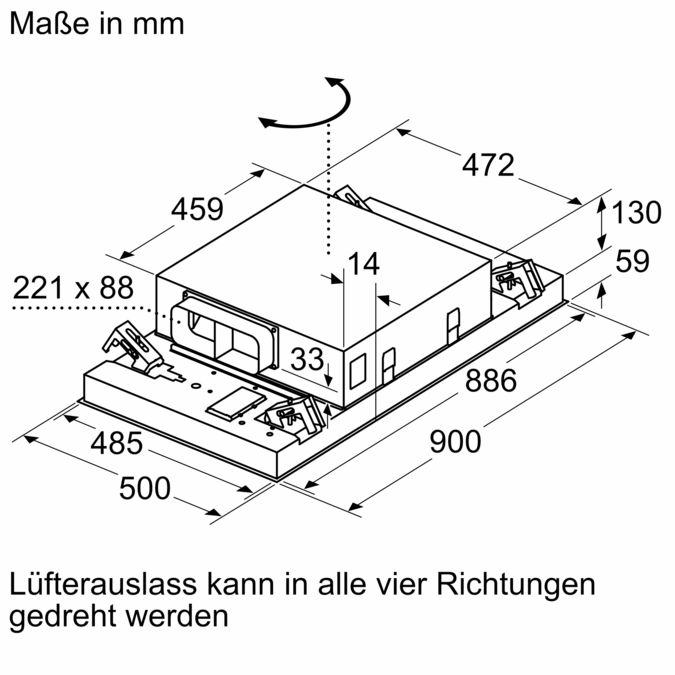 LR96CAQ50 Deckenlüfter | Siemens Hausgeräte DE