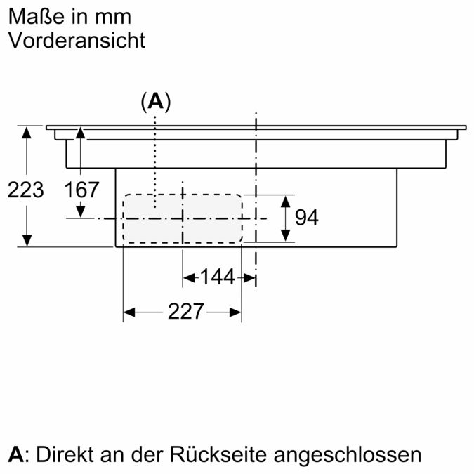 N 70 Induktionskochfeld mit Dunstabzug 80 cm Rahmenlos aufliegend T48CD7AX2 T48CD7AX2-19