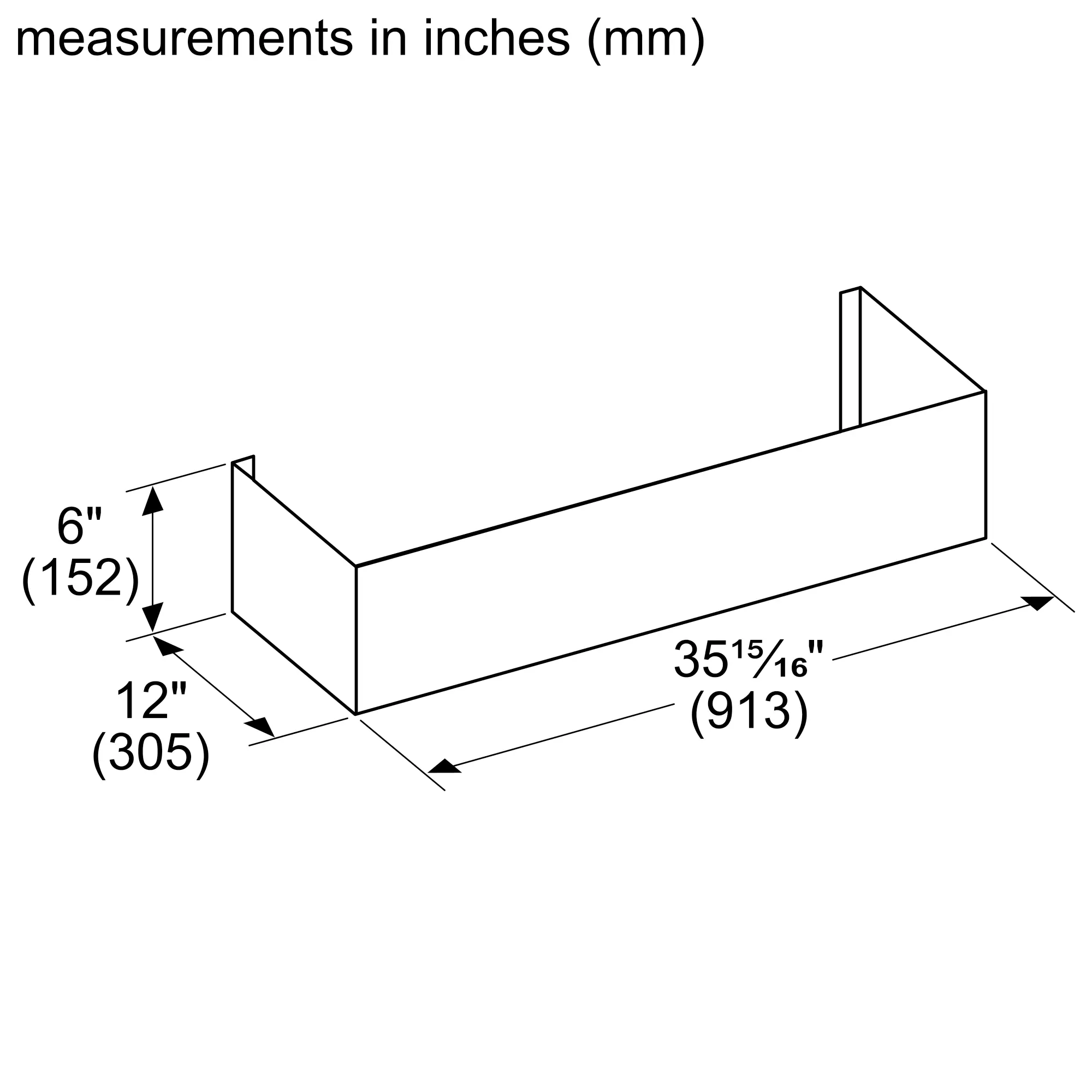 DC366W Chimney | THERMADOR US