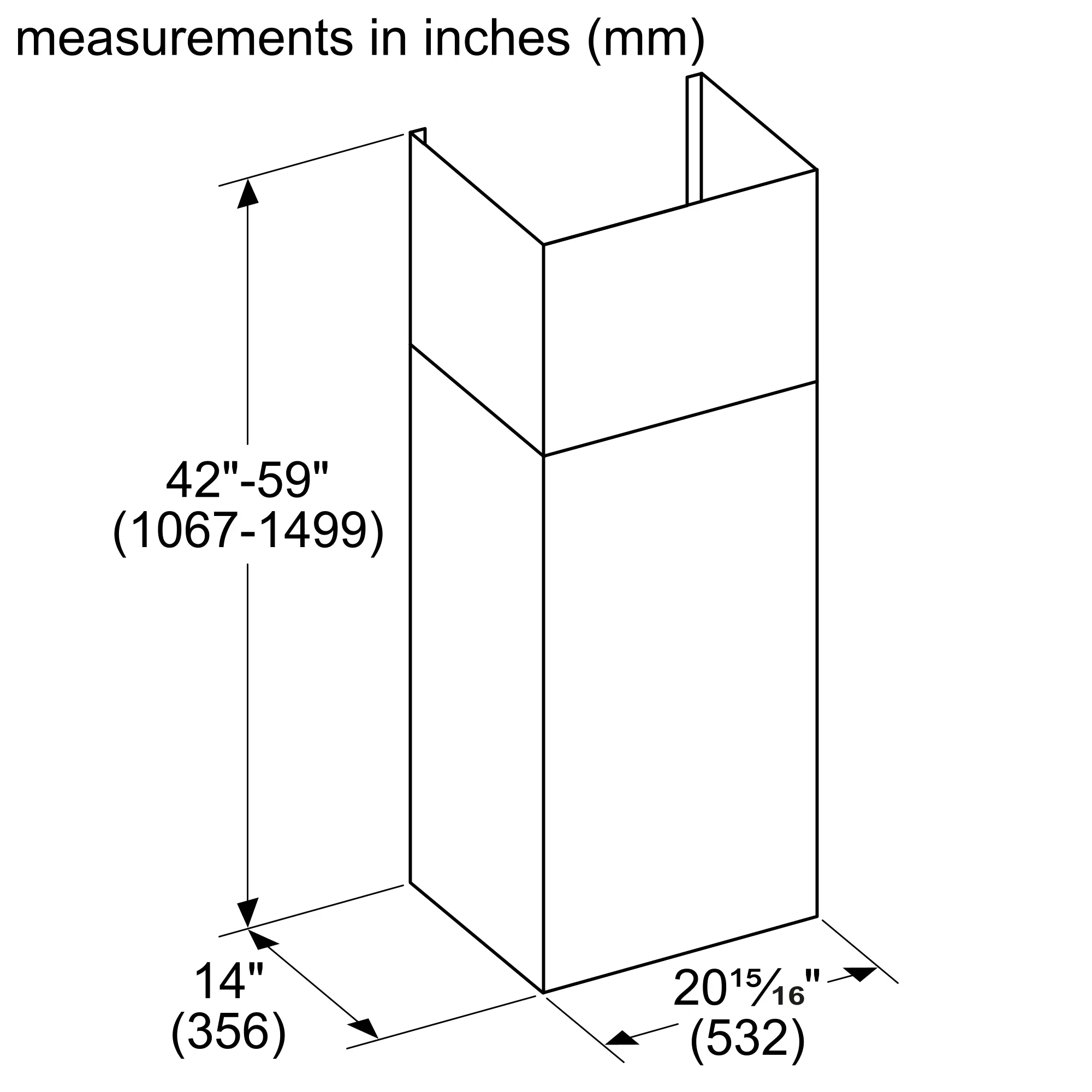 CHMHP36XTW Chimney | THERMADOR US